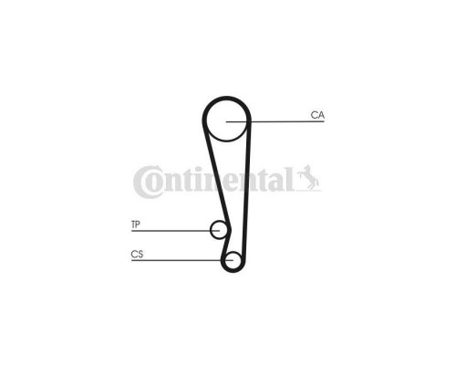 Ремінь ГРМ CONTITECH CT1024 Ремінь ГРМ CONTITECH CT1024