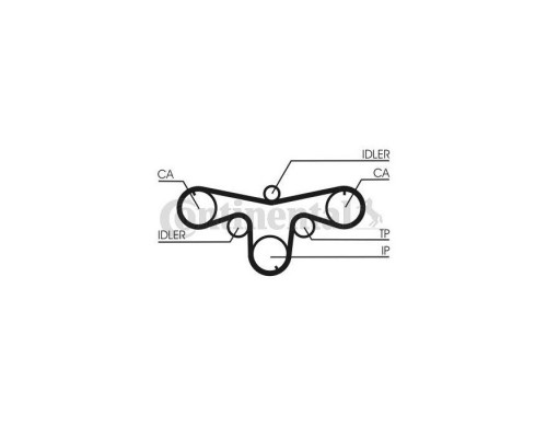 Ремінь ГРМ CONTITECH CT1079 Ремінь ГРМ CONTITECH CT1079