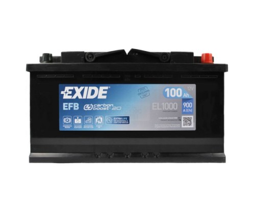 Акумулятор автомобільний EXIDE START-STOP EFB 100A (EL1000) Акумулятор автомобільний EXIDE START-STOP EFB 100A (EL1000)
