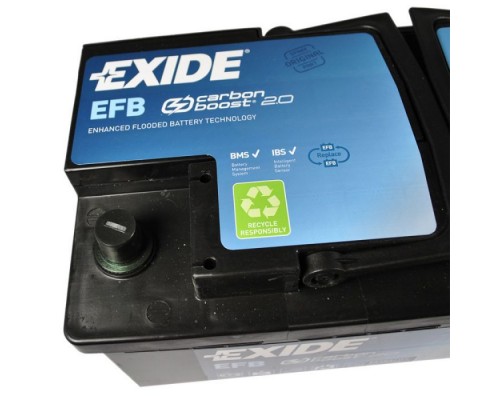 Акумулятор автомобільний EXIDE START-STOP EFB 100A (EL1000) Акумулятор автомобільний EXIDE START-STOP EFB 100A (EL1000)