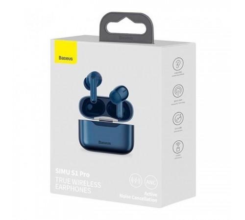 Наушники Baseus SIMU ANC True Wireles Earphones S1 Pro Blue (NGS1P-03) Наушники Baseus SIMU ANC True Wireles Earphones S1 Pro Blue (NGS1P-03)