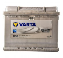 Акумулятор автомобільний Varta Silver Dynamic 63Аh (563401061)
