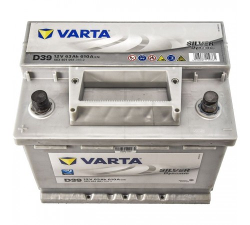 Акумулятор автомобільний Varta Silver Dynamic 63Аh (563401061) Акумулятор автомобільний Varta Silver Dynamic 63Аh (563401061)