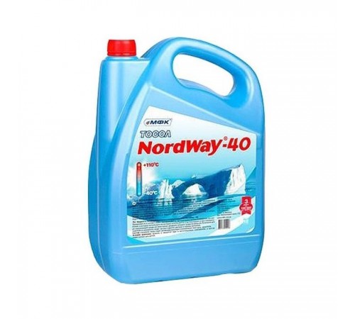 Тосол МФК NordWay -40 ELITE Strong Winter (-30С) ПЕ кан. 10кг (30818) Тосол МФК NordWay -40 ELITE Strong Winter (-30С) ПЕ кан. 10кг (30818)