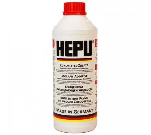 Антифриз HEPU концентрат G12 красный (107296) Антифриз HEPU концентрат G12 красный (107296)