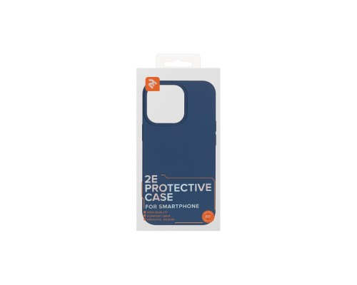 Чохол до мобільного телефона 2E Basic Apple iPhone 13 Pro, Liquid Silicone, Cobalt Blue (2E-IPH-13PR-OCLS-CB) Чохол до мобільного телефона 2E Basic Apple iPhone 13 Pro, Liquid Silicone, Cobalt Blue (2E-IPH-13PR-OCLS-CB)