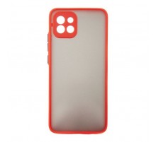 Чохол до мобільного телефона Dengos Matte Samsung Galaxy A03 (red) (DG-TPU-MATT-95)