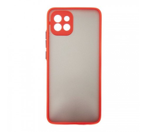Чохол до мобільного телефона Dengos Matte Samsung Galaxy A03 (red) (DG-TPU-MATT-95) Чохол до мобільного телефона Dengos Matte Samsung Galaxy A03 (red) (DG-TPU-MATT-95)