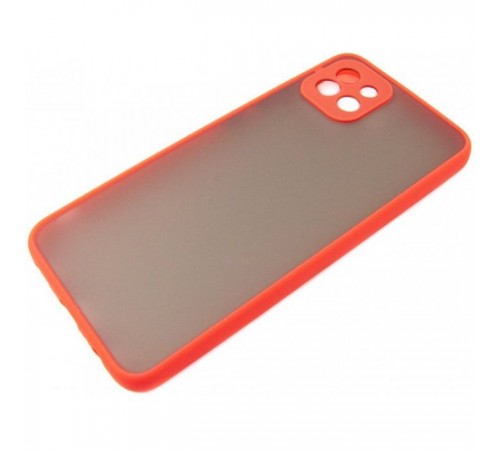 Чохол до мобільного телефона Dengos Matte Samsung Galaxy A03 (red) (DG-TPU-MATT-95) Чохол до мобільного телефона Dengos Matte Samsung Galaxy A03 (red) (DG-TPU-MATT-95)