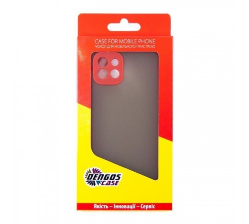 Чохол до мобільного телефона Dengos Matte Samsung Galaxy A03 (red) (DG-TPU-MATT-95) Чохол до мобільного телефона Dengos Matte Samsung Galaxy A03 (red) (DG-TPU-MATT-95)