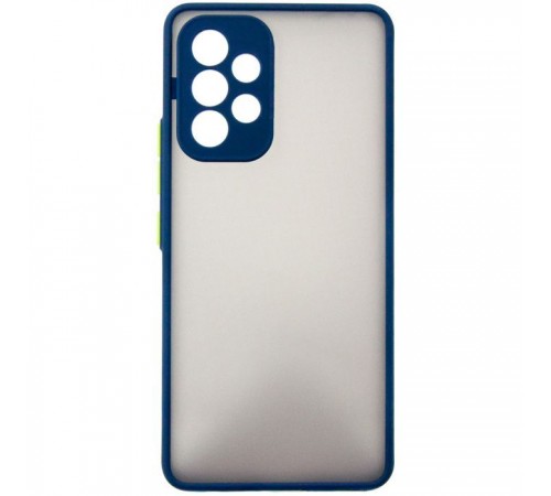 Чохол до мобільного телефона Dengos Matte Samsung Galaxy A53 (blue) (DG-TPU-MATT-101) Чохол до мобільного телефона Dengos Matte Samsung Galaxy A53 (blue) (DG-TPU-MATT-101)