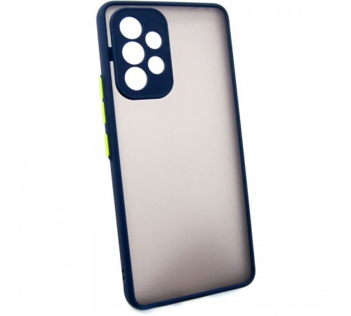 Чохол до мобільного телефона Dengos Matte Samsung Galaxy A53 (blue) (DG-TPU-MATT-101) Чохол до мобільного телефона Dengos Matte Samsung Galaxy A53 (blue) (DG-TPU-MATT-101)