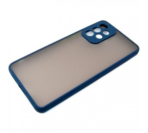 Чохол до мобільного телефона Dengos Matte Samsung Galaxy A53 (blue) (DG-TPU-MATT-101) Чохол до мобільного телефона Dengos Matte Samsung Galaxy A53 (blue) (DG-TPU-MATT-101)