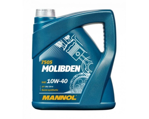 Моторна олива Mannol MOLIBDEN 4л 10W-40 (MN7505-4) Моторна олива Mannol MOLIBDEN 4л 10W-40 (MN7505-4)