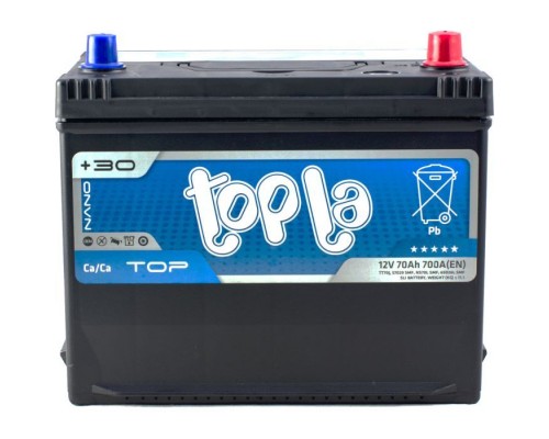 Аккумулятор автомобильный Topla 70 Ah/12V Top/Energy Japan Euro (118 870) Аккумулятор автомобильный Topla 70 Ah/12V Top/Energy Japan Euro (118 870)