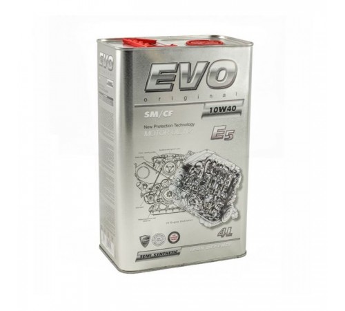 Моторна олива EVO E5 10W-40 SM/CF 4L (E5 4L 10W-40) Моторна олива EVO E5 10W-40 SM/CF 4L (E5 4L 10W-40)