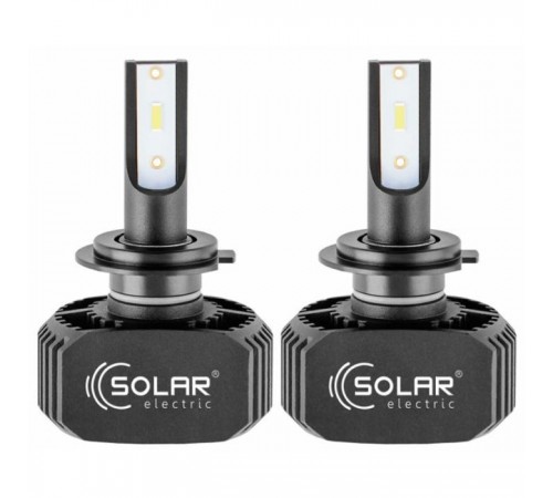 Автолампа SOLAR H7 LED 12/24V 40W 5000Lm 6000K, CSP1860 (8207) Автолампа SOLAR H7 LED 12/24V 40W 5000Lm 6000K, CSP1860 (8207)
