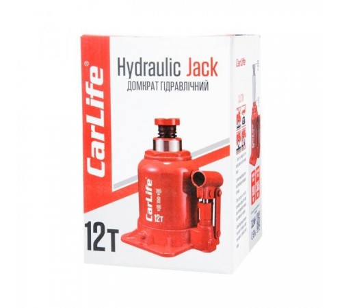Домкрат CarLife 12т 210-395мм (BJ412) Домкрат CarLife 12т 210-395мм (BJ412)