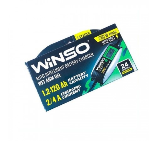 Зарядное устройство для автомобильного аккумулятора WINSO 139700 Зарядное устройство для автомобильного аккумулятора WINSO 139700