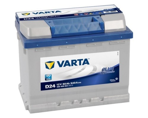 Акумулятор автомобільний Varta 60Ач Blue Dynamic D24 (560408054) Акумулятор автомобільний Varta 60Ач Blue Dynamic D24 (560408054)