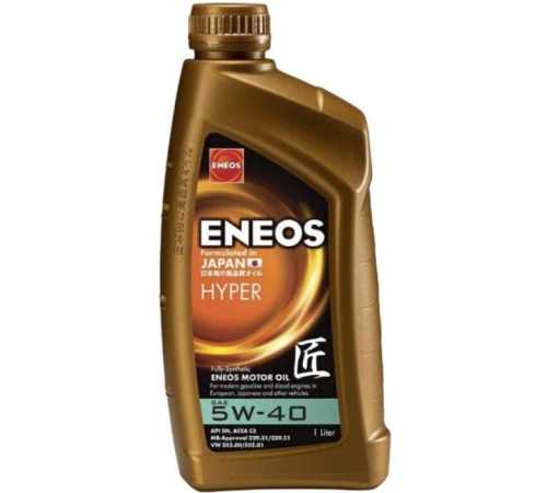 Моторна олива ENEOS HYPER 5W-40 1л (EU0031401N) Моторна олива ENEOS HYPER 5W-40 1л (EU0031401N)