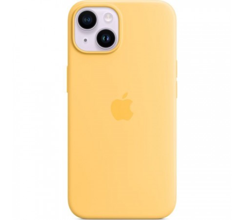 Чохол до мобільного телефона Apple iPhone 14 Plus Silicone Case with MagSafe - Sunglow,Model A2911 (MPTD3ZE/A) Чохол до мобільного телефона Apple iPhone 14 Plus Silicone Case with MagSafe - Sunglow,Model A2911 (MPTD3ZE/A)