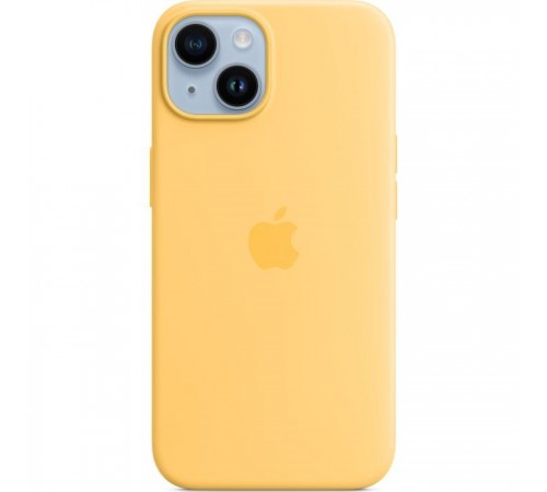 Чохол до мобільного телефона Apple iPhone 14 Plus Silicone Case with MagSafe - Sunglow,Model A2911 (MPTD3ZE/A) Чохол до мобільного телефона Apple iPhone 14 Plus Silicone Case with MagSafe - Sunglow,Model A2911 (MPTD3ZE/A)