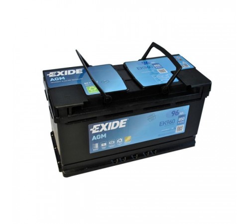 Акумулятор автомобільний EXIDE START-STOP AGM 96Ah Ев (-/+) (EK960) Акумулятор автомобільний EXIDE START-STOP AGM 96Ah Ев (-/+) (EK960)