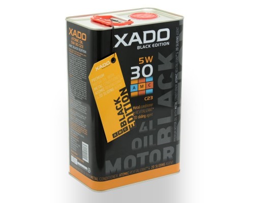 Моторна олива Xado 5W-30 C23 АМС black edition 4 л (ХА 25273) Моторна олива Xado 5W-30 C23 АМС black edition 4 л (ХА 25273)