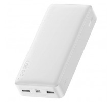 Батарея универсальная Baseus Bipow 20000mAh, 15W, USB-C/3A, 2*USB-A/3A(max.), +cable, white (PPBD050102)