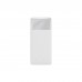 Батарея универсальная Baseus Bipow 20000mAh, 15W, USB-C/3A, 2*USB-A/3A(max.), +cable, white (PPBD050102)