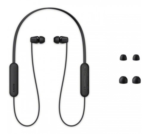 Наушники Sony WI-C100 Black (WIC100B.CE7) Наушники Sony WI-C100 Black (WIC100B.CE7)