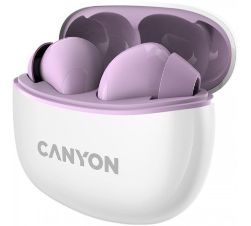 Наушники Canyon TWS-5 Purple (CNS-TWS5PU) Наушники Canyon TWS-5 Purple (CNS-TWS5PU)