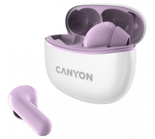 Наушники Canyon TWS-5 Purple (CNS-TWS5PU) Наушники Canyon TWS-5 Purple (CNS-TWS5PU)