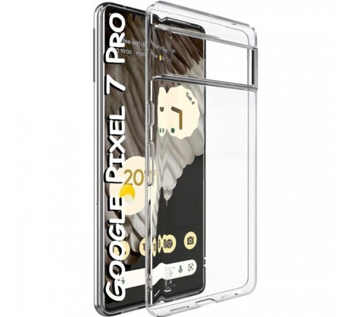 Чохол до мобільного телефона BeCover Google Pixel 7 Pro Transparancy (708646) Чохол до мобільного телефона BeCover Google Pixel 7 Pro Transparancy (708646)
