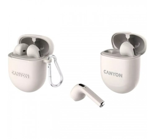 Наушники Canyon TWS-6 Beige (CNS-TWS6BE) Наушники Canyon TWS-6 Beige (CNS-TWS6BE)