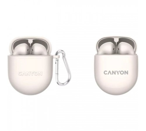 Наушники Canyon TWS-6 Beige (CNS-TWS6BE) Наушники Canyon TWS-6 Beige (CNS-TWS6BE)