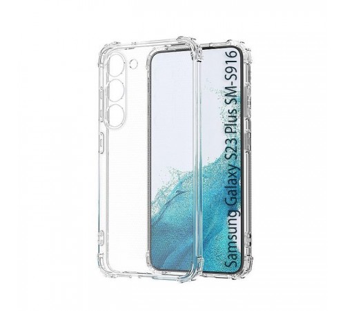 Чохол до мобільного телефона BeCover Anti-Shock Samsung Galaxy S23 Plus SM-S916 Clear (708926) Чохол до мобільного телефона BeCover Anti-Shock Samsung Galaxy S23 Plus SM-S916 Clear (708926)