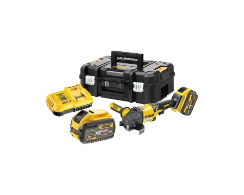 Шлифовальная машина DeWALT XR FLEXVOLT, 54 В, 2x3Ah, 9000 об/мин (DCG418X2) Шлифовальная машина DeWALT XR FLEXVOLT, 54 В, 2x3Ah, 9000 об/мин (DCG418X2)
