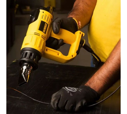 Будівельний фен DeWALT 2000 Вт, 50 - 600 C, LCD (D26414) Будівельний фен DeWALT 2000 Вт, 50 - 600 C, LCD (D26414)