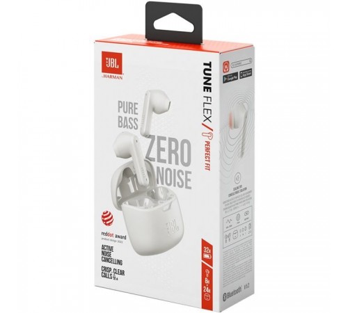 Наушники JBL Tune Flex White (JBLTFLEXWHT)