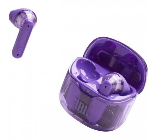 Навушники JBL Tune Flex Ghost Edition Purple (JBLTFLEXGPUR) Навушники JBL Tune Flex Ghost Edition Purple (JBLTFLEXGPUR)