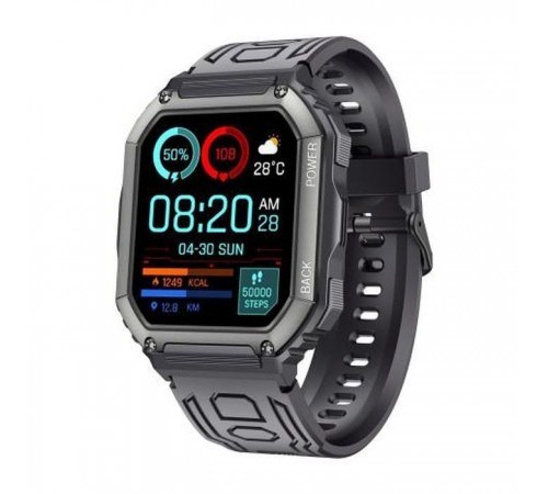 Смарт-годинник Gelius Pro GP-SW007 (Tactical Navy) Bluetooth call (IP68) Black (GP-SW007 Black) Смарт-годинник Gelius Pro GP-SW007 (Tactical Navy) Bluetooth call (IP68) Black (GP-SW007 Black)