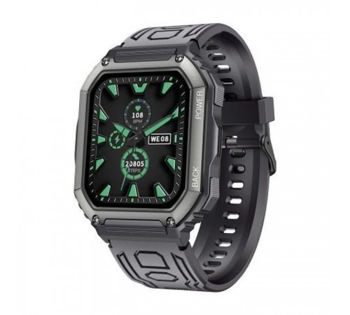 Смарт-годинник Gelius Pro GP-SW007 (Tactical Navy) Bluetooth call (IP68) Black (GP-SW007 Black) Смарт-годинник Gelius Pro GP-SW007 (Tactical Navy) Bluetooth call (IP68) Black (GP-SW007 Black)