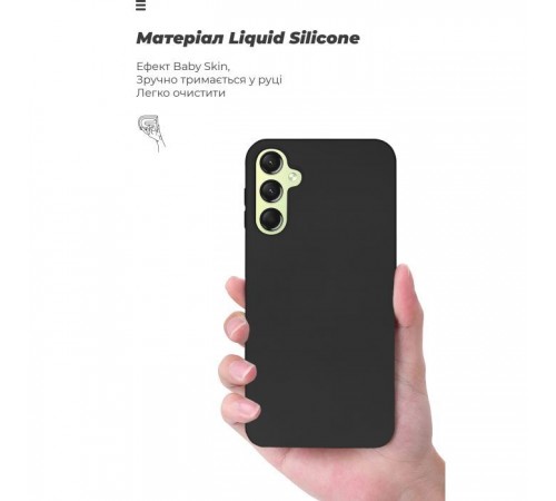 Чохол до мобільного телефона Armorstandart ICON Case Samsung A24 4G (A245) Black (ARM68001)