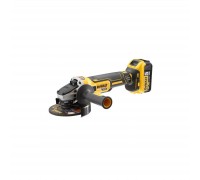 Шліфувальна машина DeWALT 18В XR Li-lon, 2x5Ah, 125 мм, 9000 об/хв (DCG405P2)