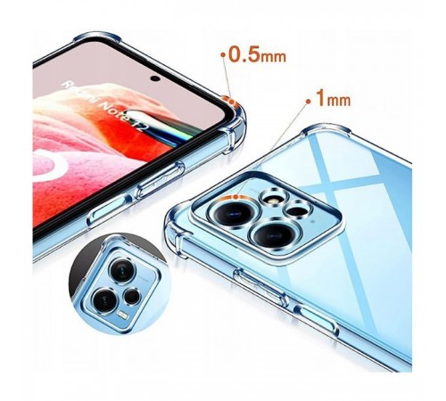 Чохол до мобільного телефона BeCover Anti-Shock Xiaomi Redmi Note 12 4G Clear (709325) Чохол до мобільного телефона BeCover Anti-Shock Xiaomi Redmi Note 12 4G Clear (709325)