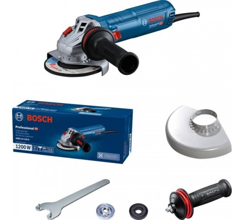 Шліфувальна машина Bosch GWS 12-125 S (0.601.3A6.020) Шліфувальна машина Bosch GWS 12-125 S (0.601.3A6.020)