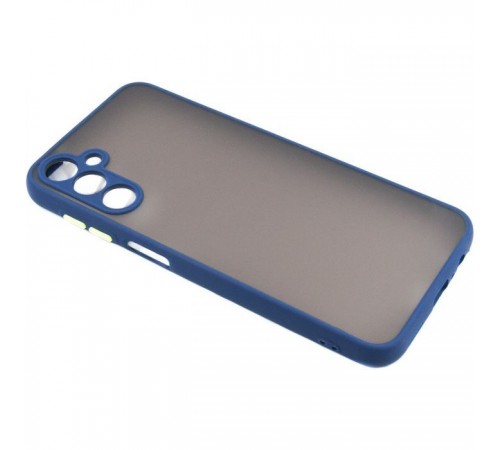Чохол до мобільного телефона Dengos Matte Samsung Galaxy M14 5G (blue) (DG-TPU-MATT-125) Чохол до мобільного телефона Dengos Matte Samsung Galaxy M14 5G (blue) (DG-TPU-MATT-125)