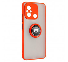 Чохол до мобільного телефона Armorstandart Frosted Matte Ring Xiaomi Redmi 12C Red (ARM68373)